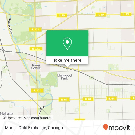 Mapa de Marelli Gold Exchange