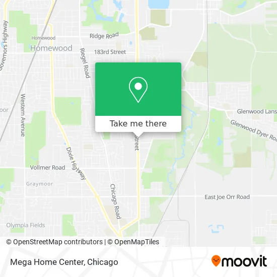 Mega Home Center map