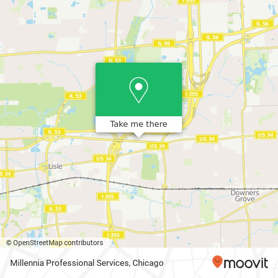 Millennia Professional Services map