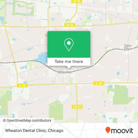 Wheaton Dental Clinic map