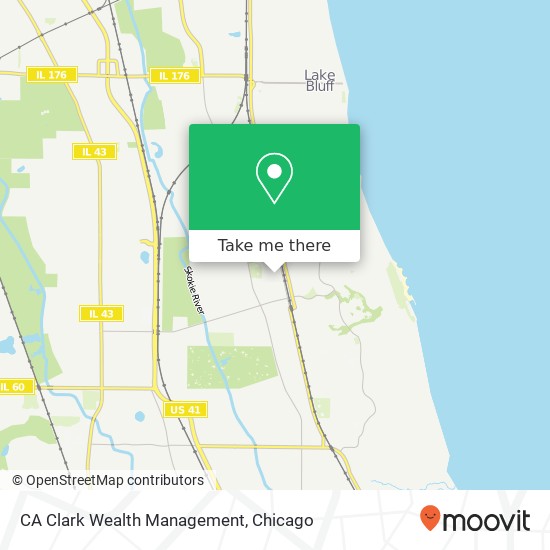 CA Clark Wealth Management map