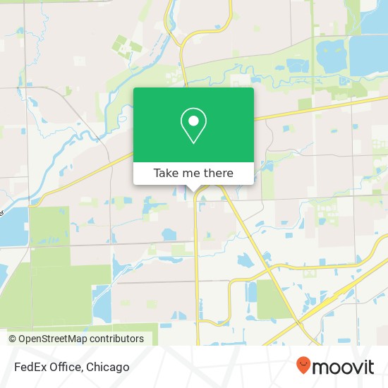 Mapa de FedEx Office