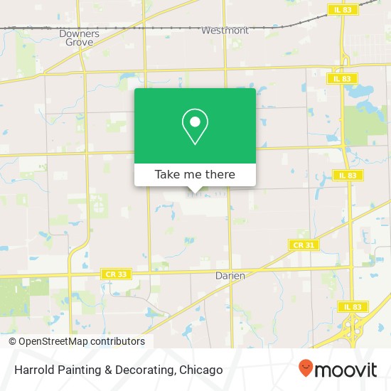 Harrold Painting & Decorating map