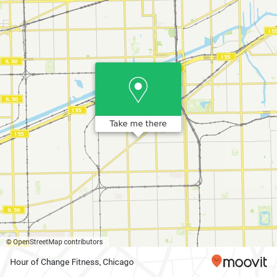 Mapa de Hour of Change Fitness