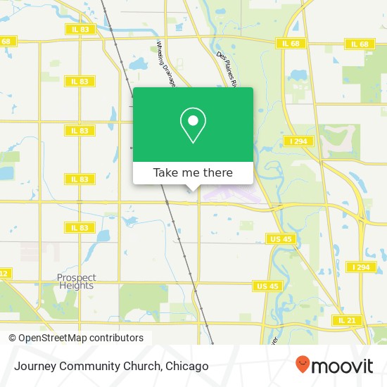 Journey Community Church map