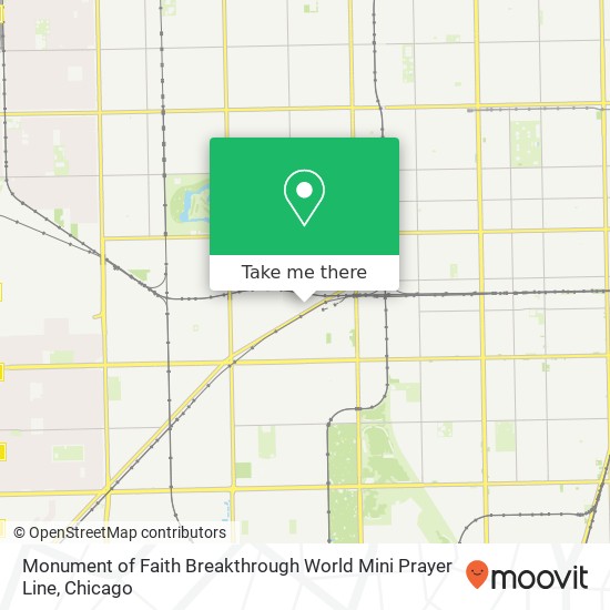 Monument of Faith Breakthrough World Mini Prayer Line map