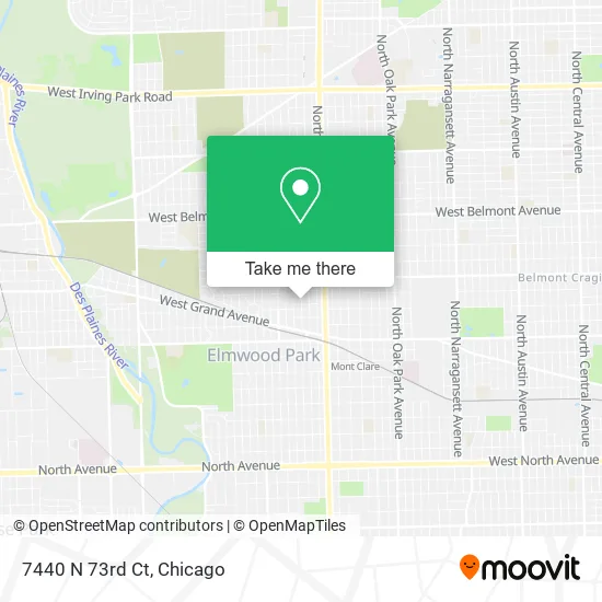 7440 N 73rd Ct map