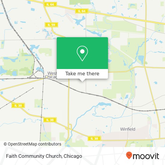 Mapa de Faith Community Church