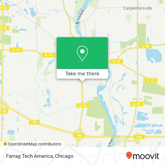 Farrag Tech America map