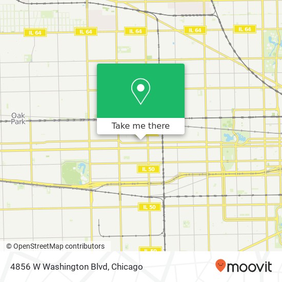 4856 W Washington Blvd map