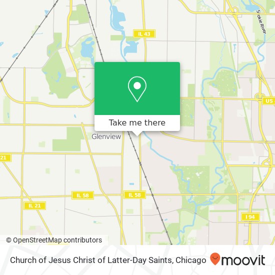 Church of Jesus Christ of Latter-Day Saints map