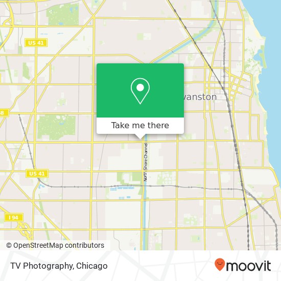 TV Photography map