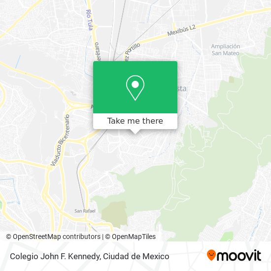 Colegio John F. Kennedy map