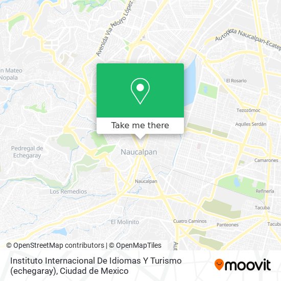 Instituto Internacional De Idiomas Y Turismo (echegaray) map