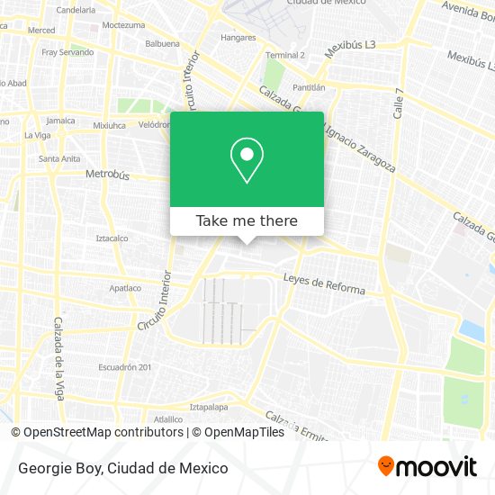 Mapa de Georgie Boy