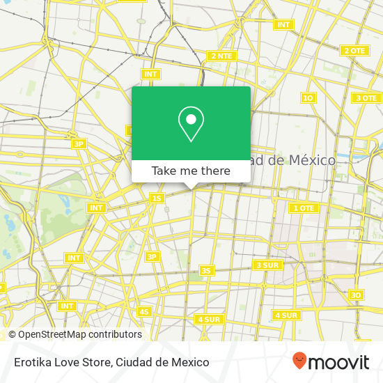 Erotika Love Store map