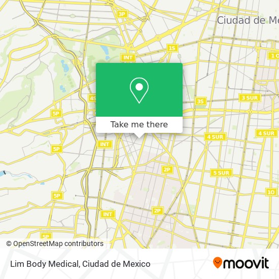 Mapa de Lim Body Medical