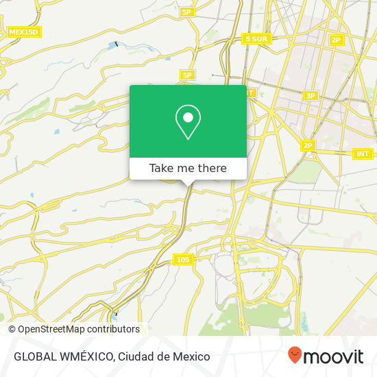 GLOBAL WMÉXICO map