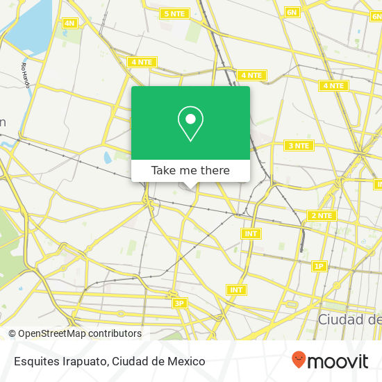 Mapa de Esquites Irapuato