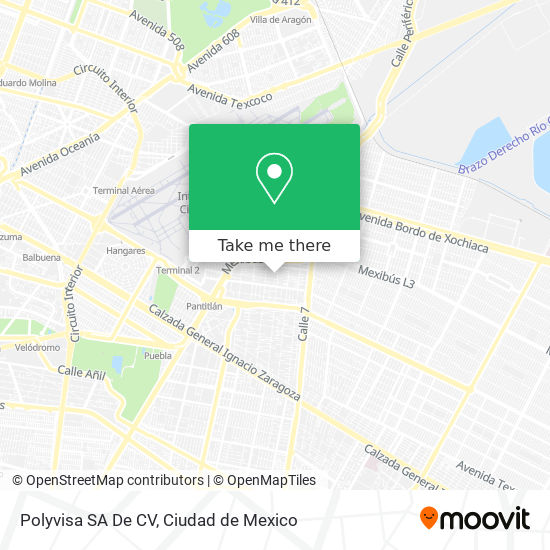 Polyvisa SA De CV map