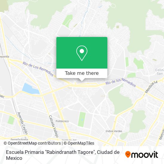 Escuela Primaria "Rabindranath Tagore" map