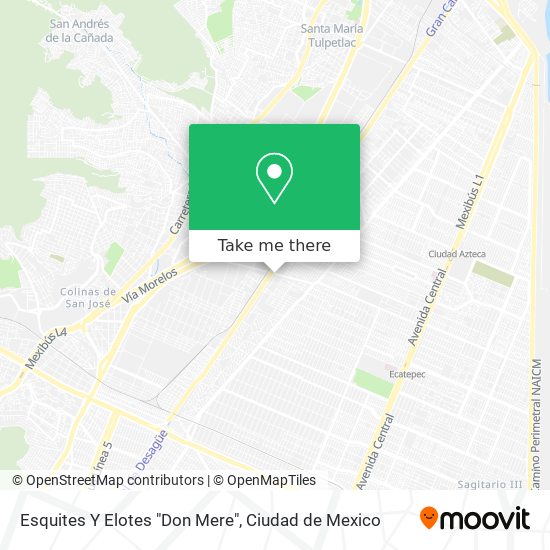 Mapa de Esquites Y Elotes "Don Mere"