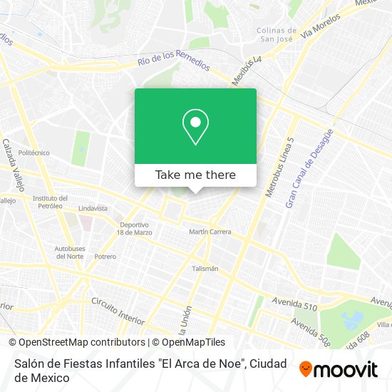 Salón de Fiestas Infantiles "El Arca de Noe" map