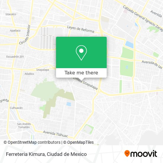 Mapa de Ferreteria Kimura