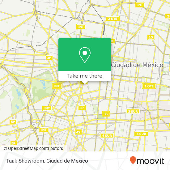 Mapa de Taak Showroom