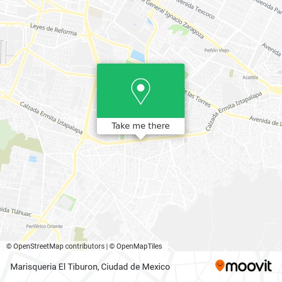 Mapa de Marisqueria El Tiburon