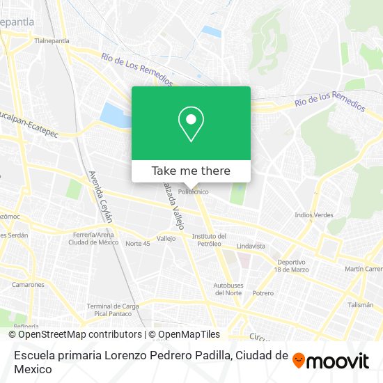 Escuela primaria Lorenzo Pedrero Padilla map
