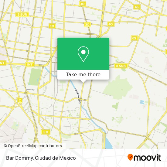 Bar Dommy map