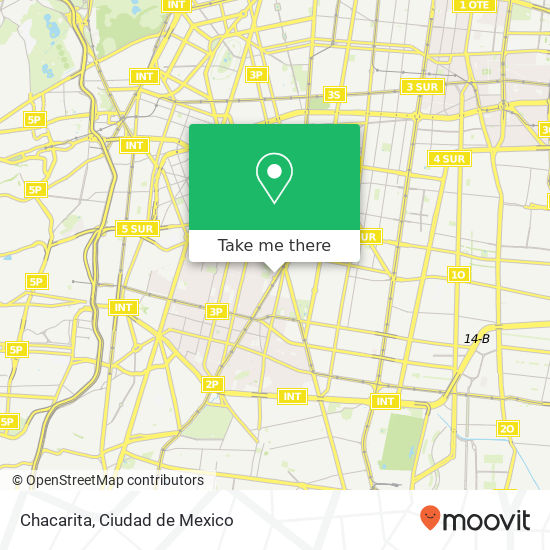 Chacarita map