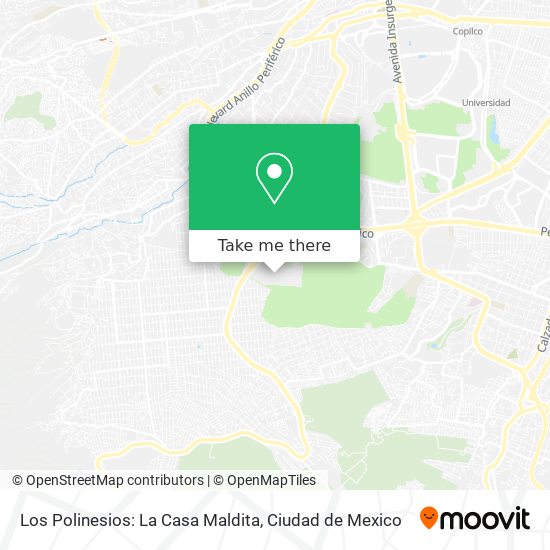 How to get to Los Polinesios: La Casa Maldita in Alvaro Obregón by Bus?