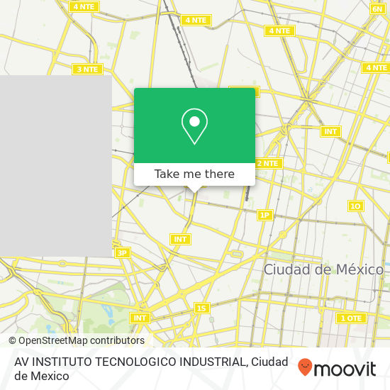 AV INSTITUTO TECNOLOGICO INDUSTRIAL map