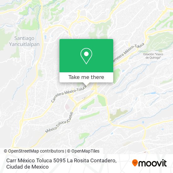 Carr  México Toluca 5095  La Rosita  Contadero map