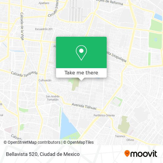 Bellavista 520 map