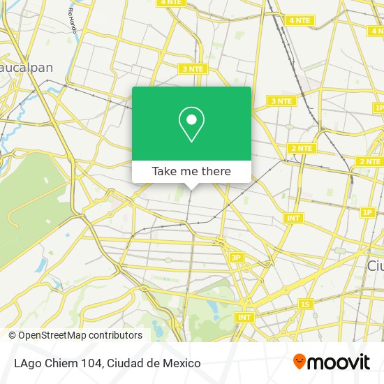 Mapa de LAgo Chiem  104