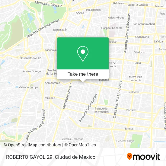 ROBERTO GAYOL 29 map