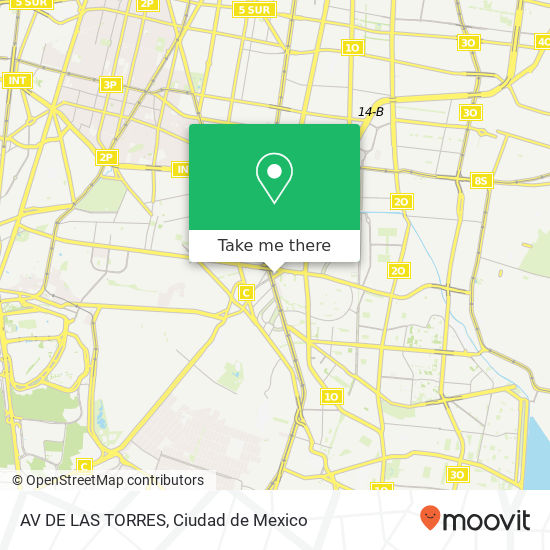 AV DE LAS TORRES map