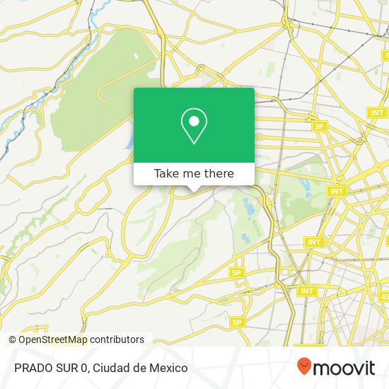 Mapa de PRADO SUR  0