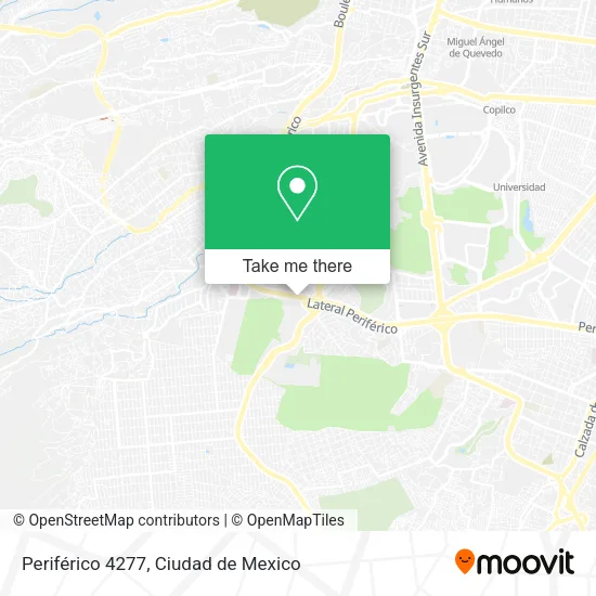 Mapa de Periférico 4277
