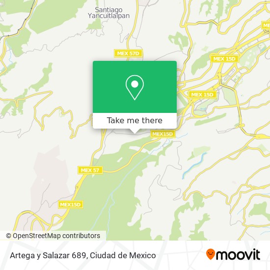 Artega y Salazar 689 map