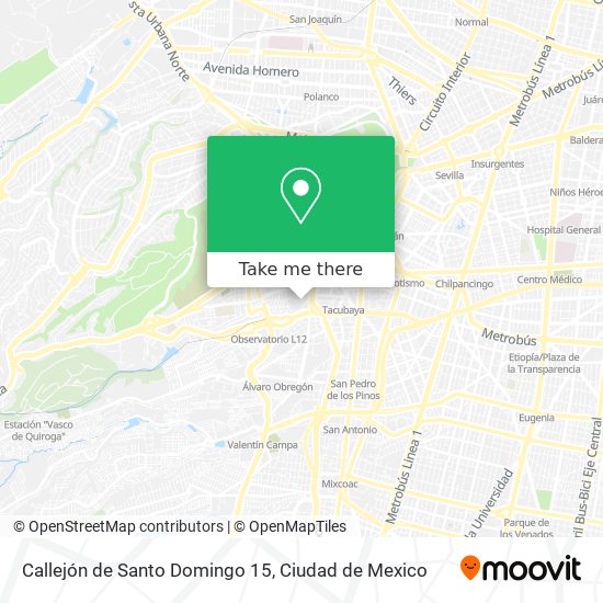 Callejón de Santo Domingo 15 map