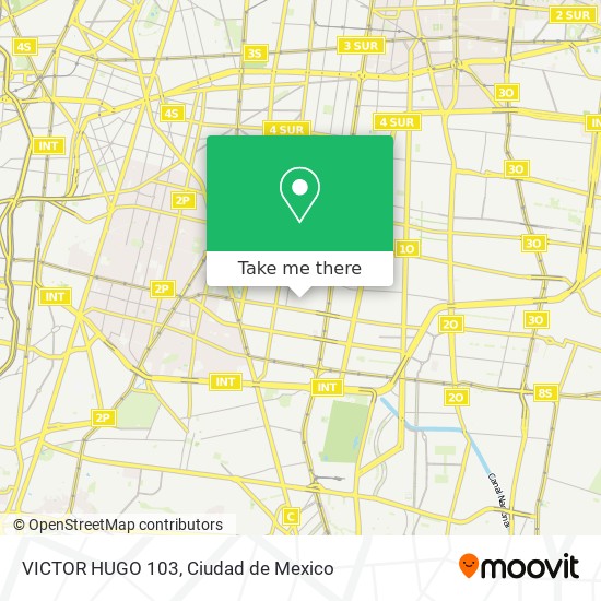 VICTOR HUGO  103 map