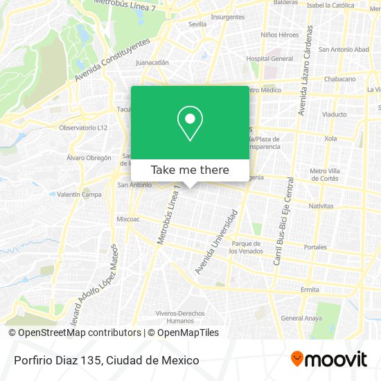 Mapa de Porfirio Diaz  135