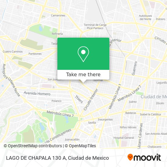 LAGO DE CHAPALA 130 A map