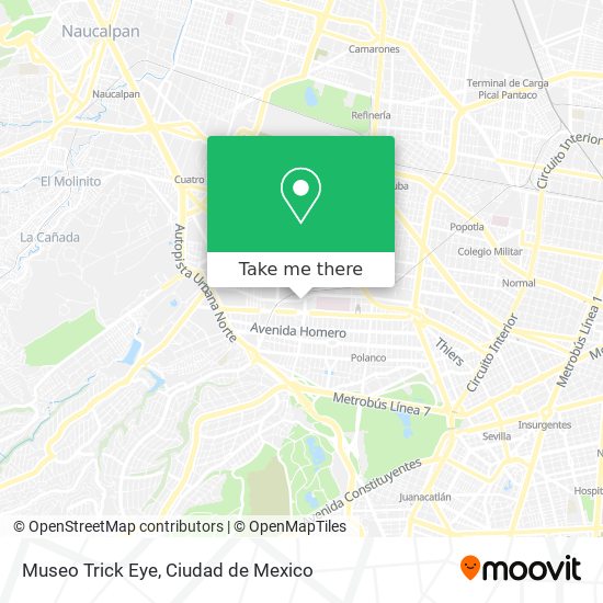 Museo Trick Eye map