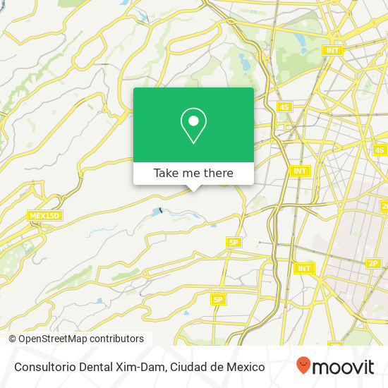 Consultorio Dental Xim-Dam map