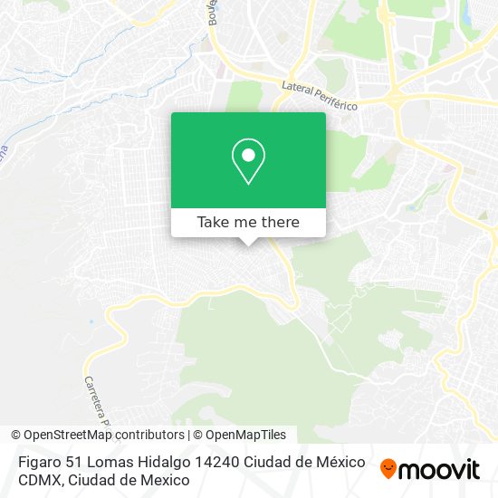 Figaro 51  Lomas Hidalgo  14240 Ciudad de México  CDMX map